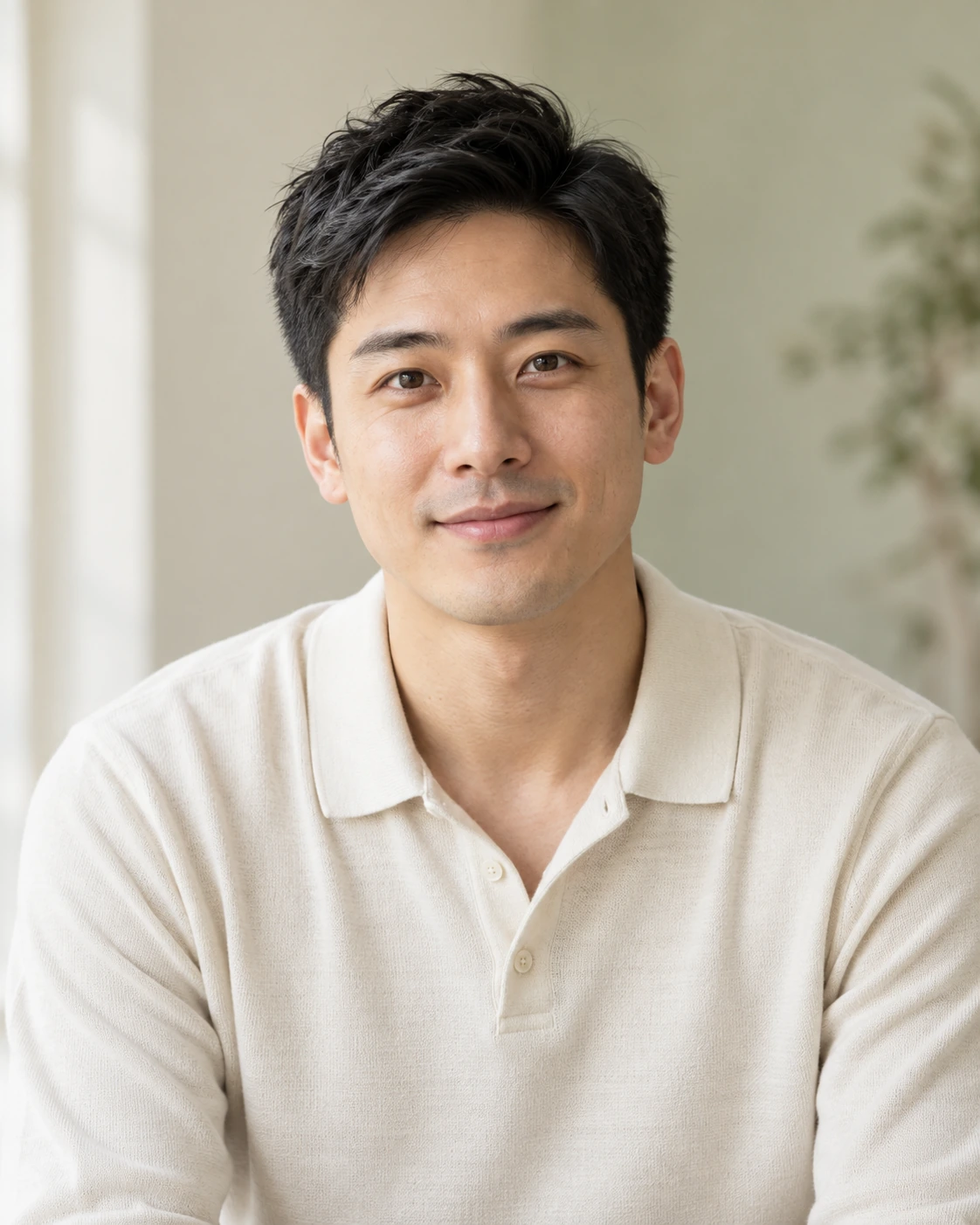 AI-generated concept portrait for the SmileStar CEO introduction